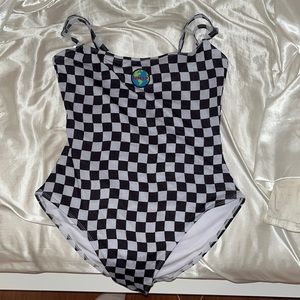 COPY - UNIF CHECKERBOARD ONE PEICE SWIM